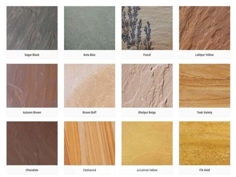 Sandstone Colours